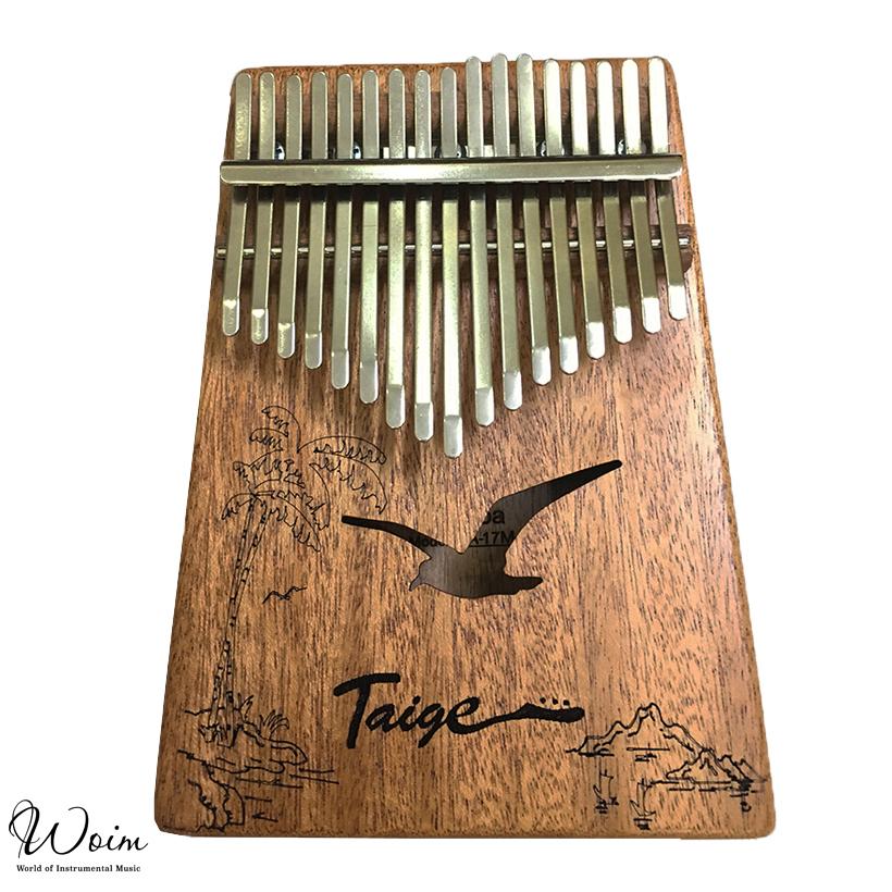 Đàn Kalimba 17 phím Taige gỗ Mahogany