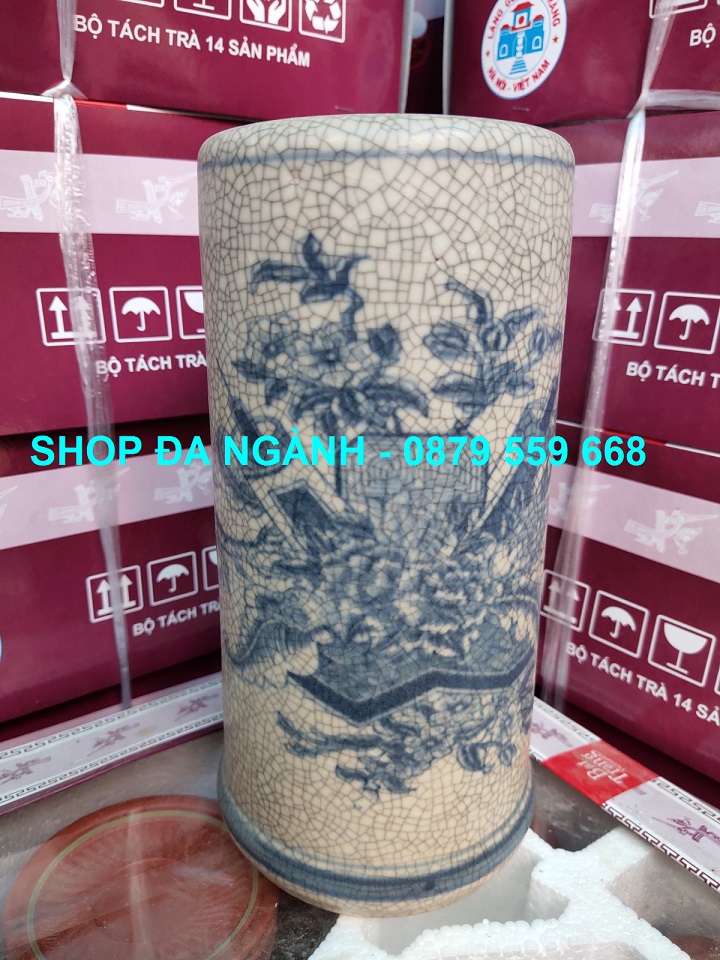 Ống hương thờ men rạn các cỡ