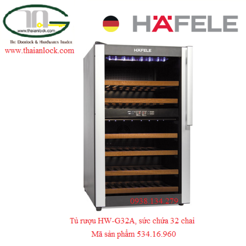 534.16.960 - Tủ rượu HW-G32A, sức chứa 32 chai