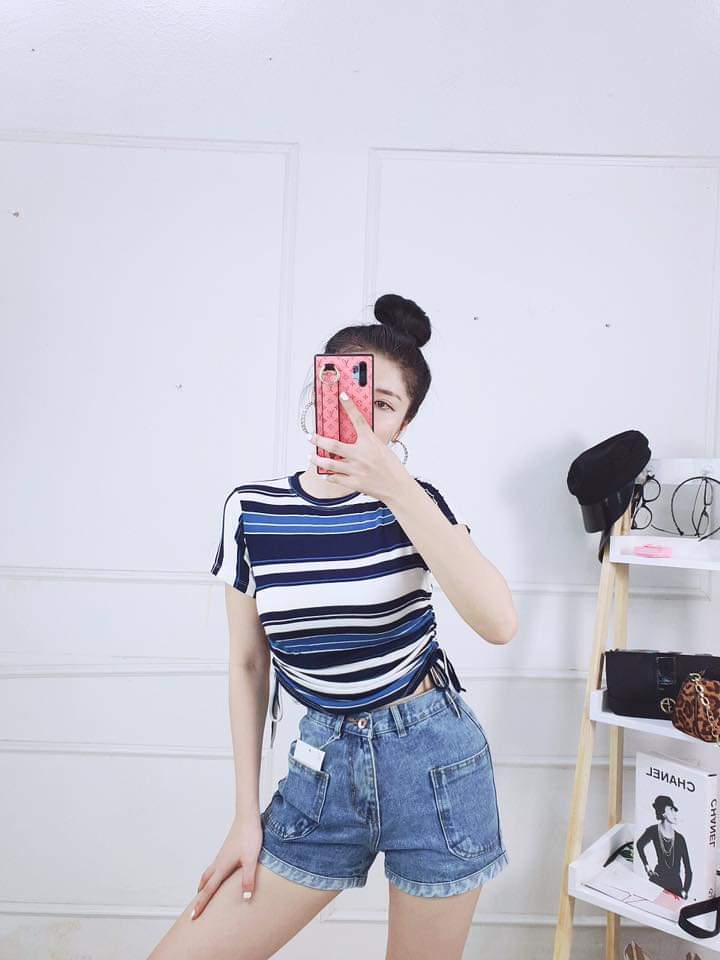 Áo thun croptop thời trang_[Giá gốc tận xưởng]