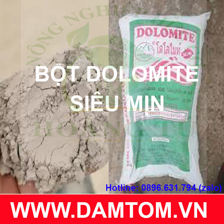 Vôi dolomite cao cấp (chuyên dùng để nuôi ốc bươu ) -1 Kg