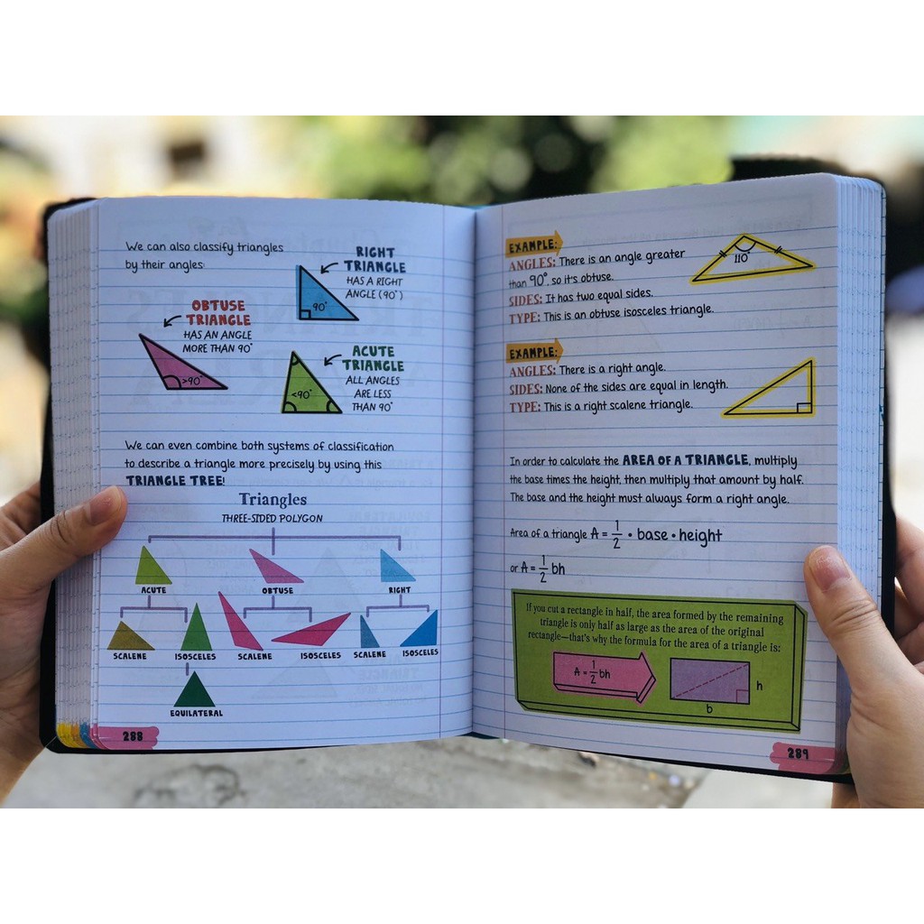 Sách Big Fat Notebook Everything You Need To Ace Maths - Sổ tay toán học bản tiếng anh - Nhà Sách Giáo Dục Á Châu