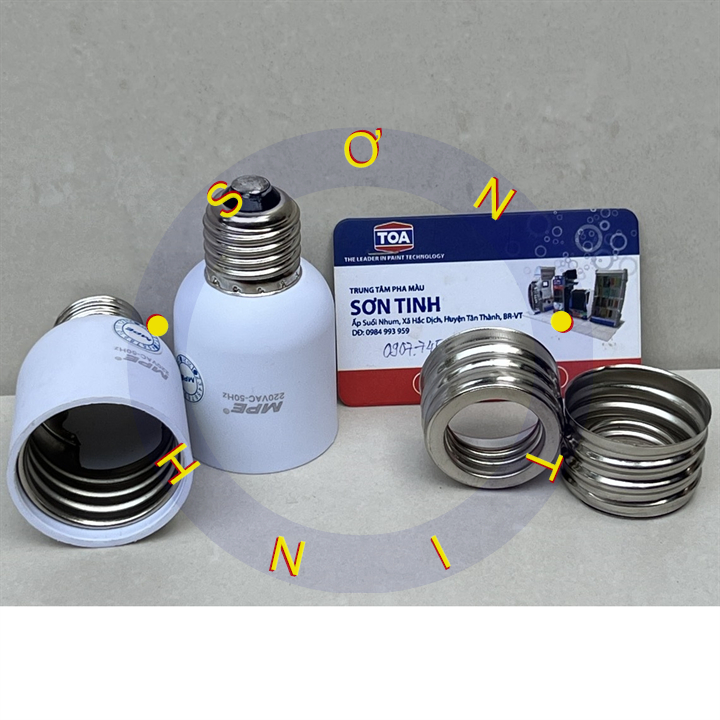 Đuôi Đèn Chuyển Đổi Từ E27 Sang E40 MPE