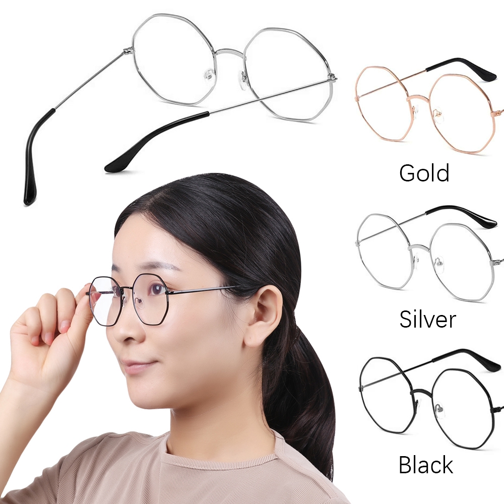 LIMRJ Mắt Kính Giả Cận Phong Cách Retro Thời Trang Kính Máy Tính kính Nam kính thời trang kính gọng tròn kính thời trang nữ