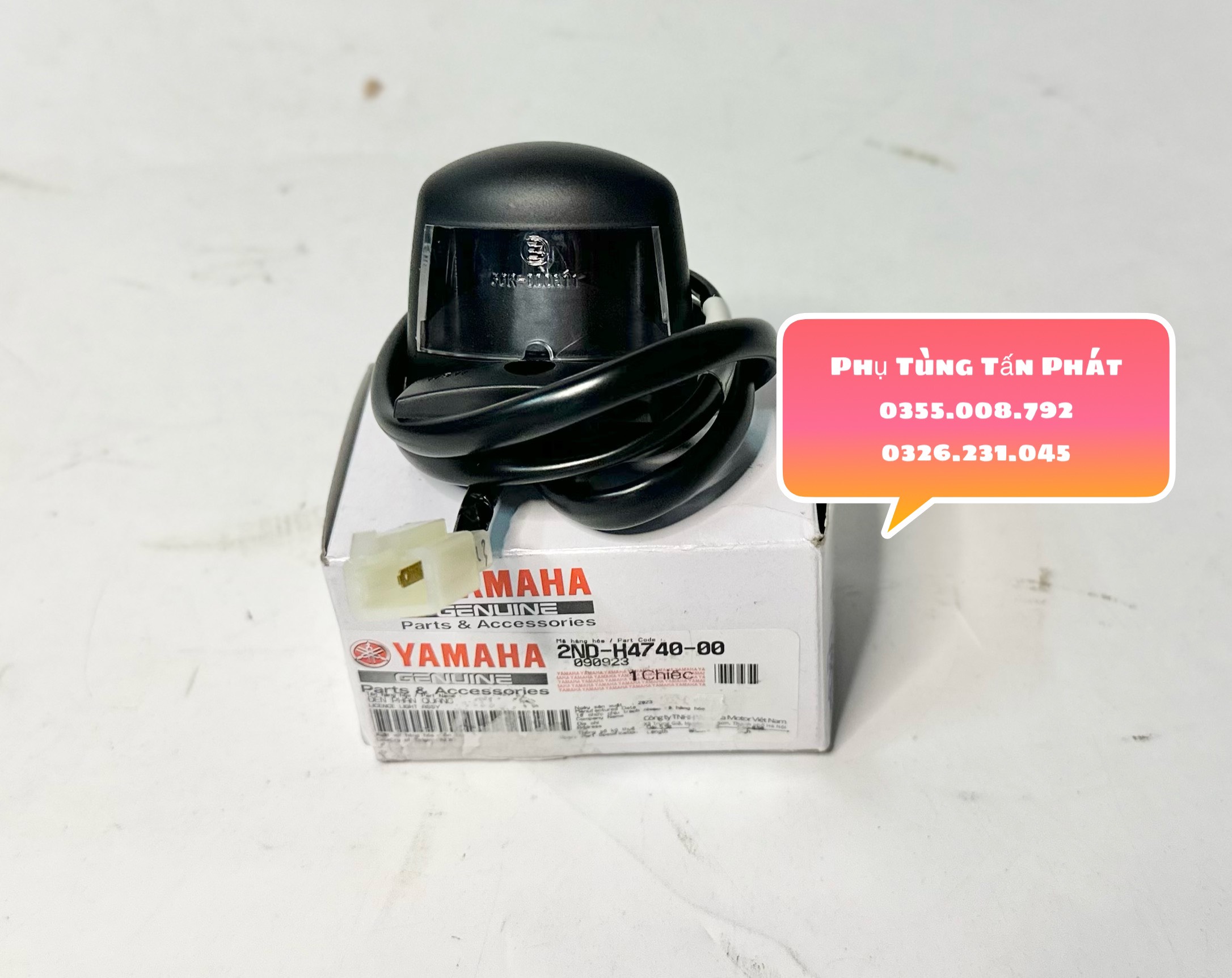 Đèn soi biển số exciter 150 chính hãng yamaha