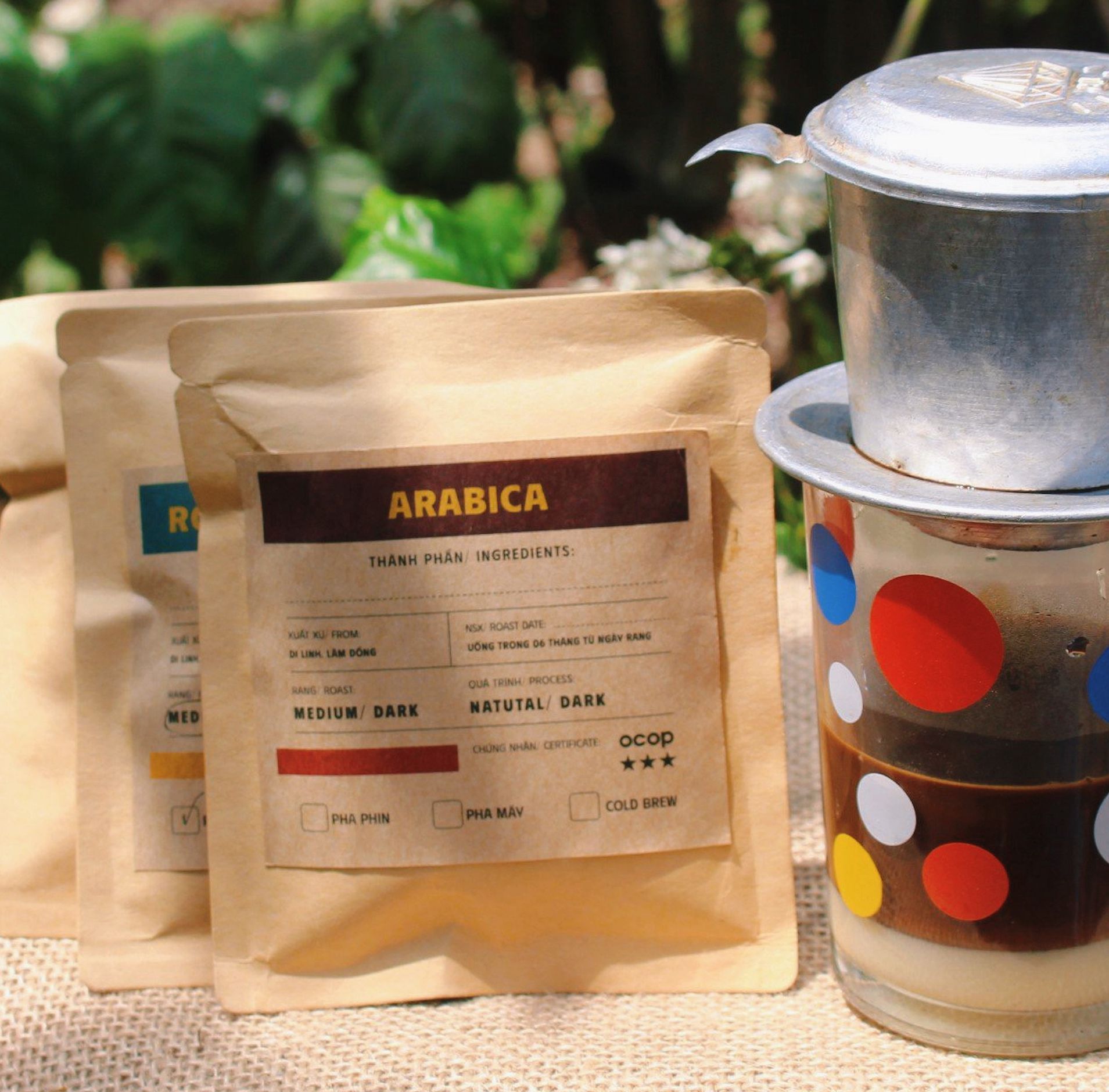 Cà phê Phin Giấy Tiện Lợi Drip Bag Coffee - 6Thọ Coffee