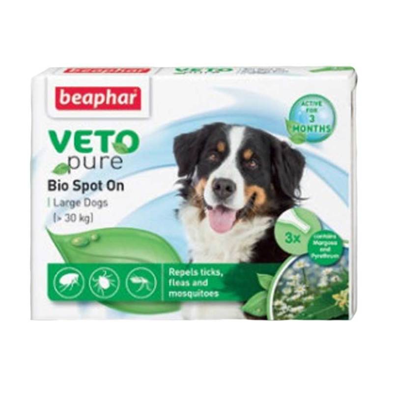 Thuốc Nhỏ Gáy Cho Chó Cỡ Lớn Ngăn Ngừa Ve Beaphar Bio Green