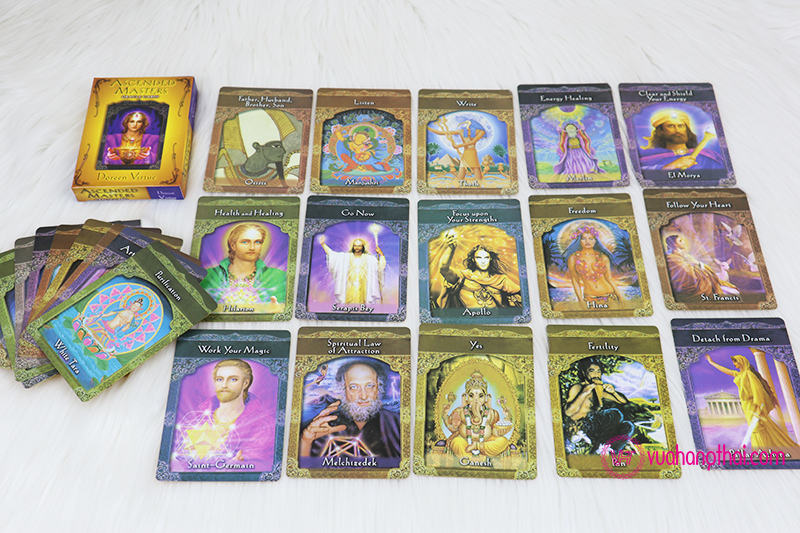 [HCM]Bộ Bài Bói Ascended Masters Oracle Cards Tarot Cao Cấp