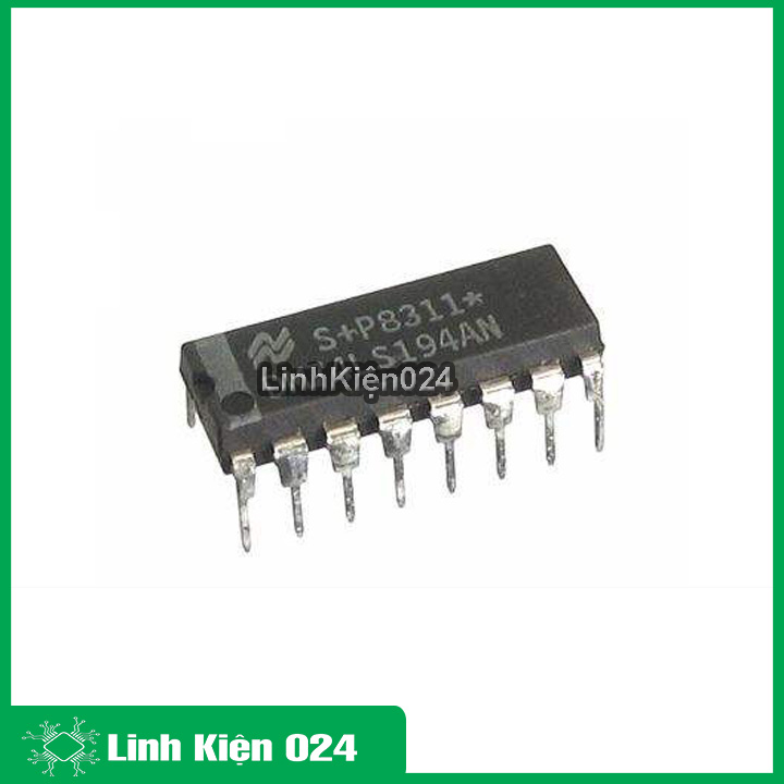 Chíp 74ls194 4-bit bi-directional shift register dip16
