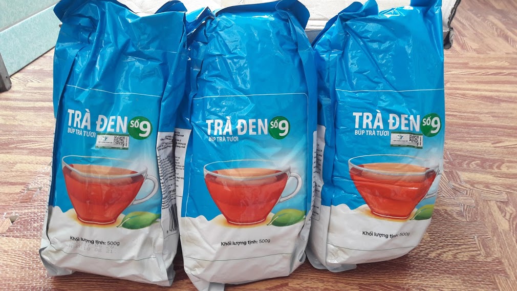 Trà đen số 9( búp trà tươi) -  gói 200gr,500gr - pha chế trà sữa