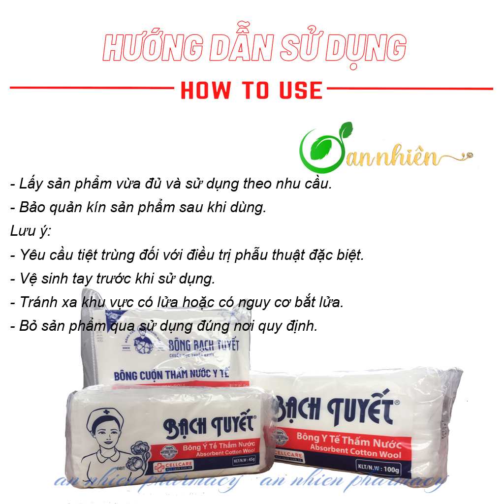 Bông y tế Bạch Tuyết