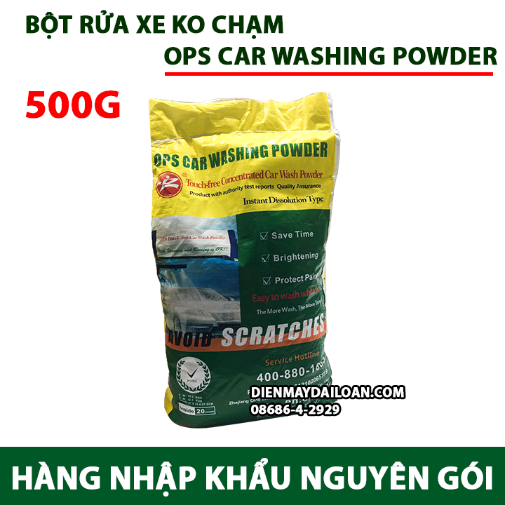 Bột rửa xe không chạm OPS CAR WASHING POWDER (500G)