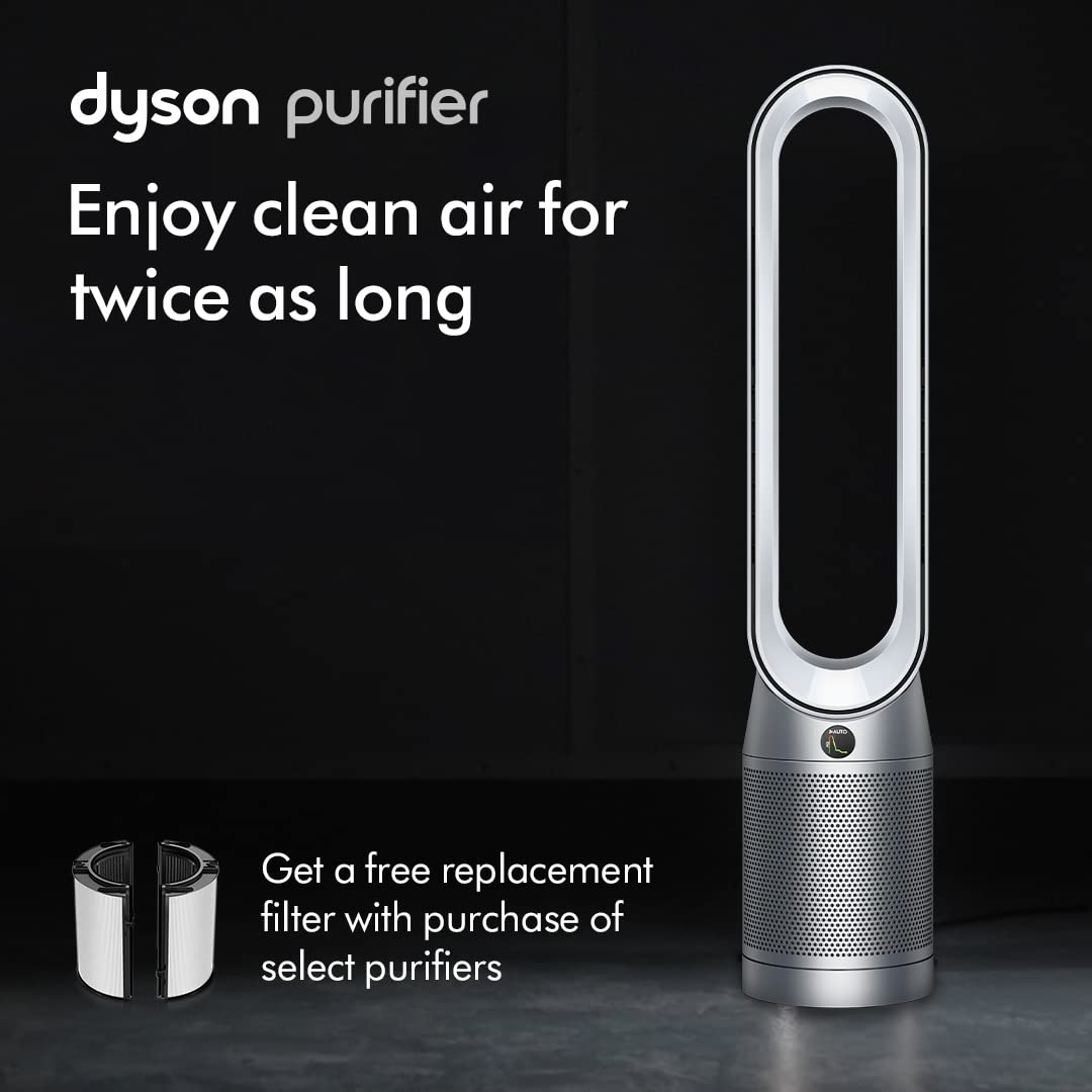 [chính hãng]quạt không cánh lọc không khí dyson tp07, quạt tháp không cánh dyson tp07, máy lọc không khí loại bỏ 99% bụi mịn và vi khuẩn, nhập khẩu, bảo hành 12 tháng 4