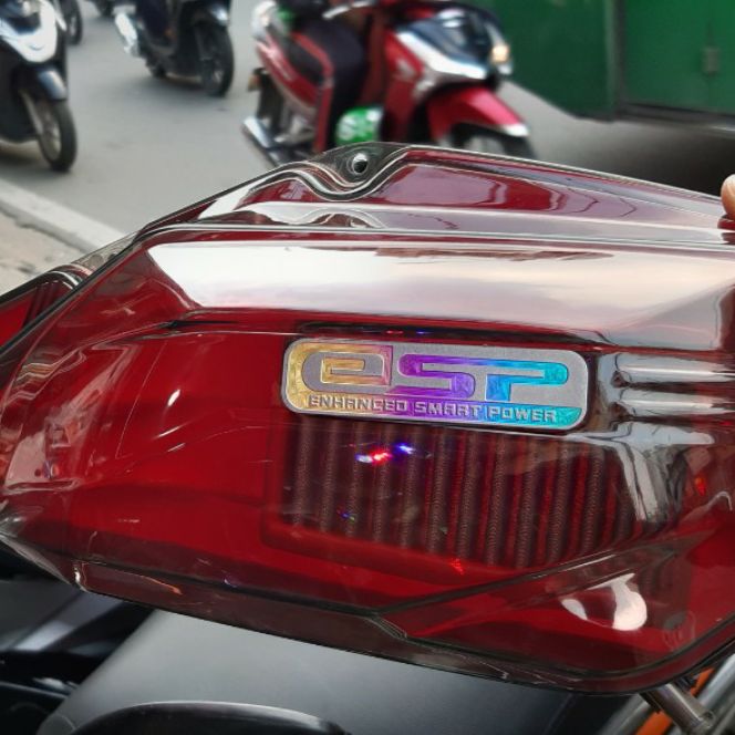 combo lọc gió và ốp pô e tặng tem titan cho Vario/ click/ab