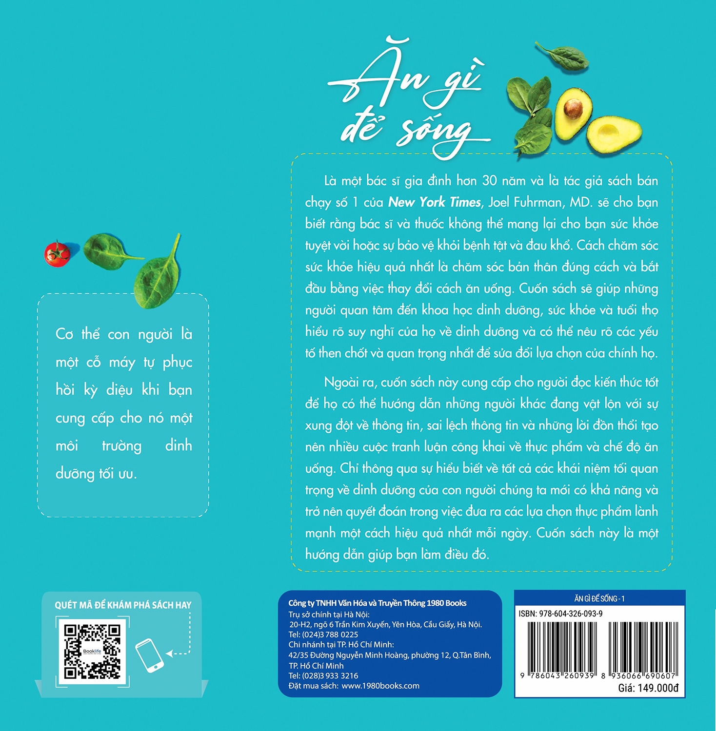 Sách: Ăn gì để sống - Tập 1 (1980 BOOKS HCM)