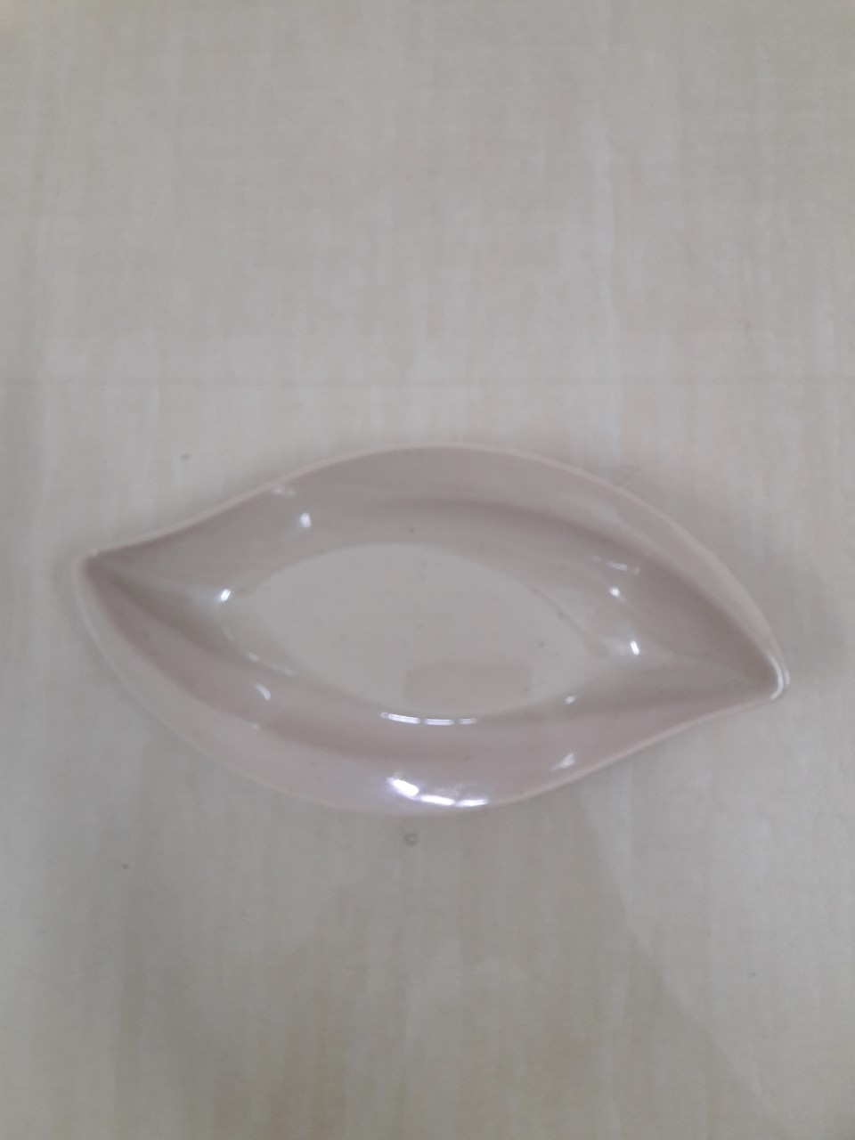 Dĩa chiếc lá melamine đủ 4 màu dày dặn (01) (Ảnh thật)