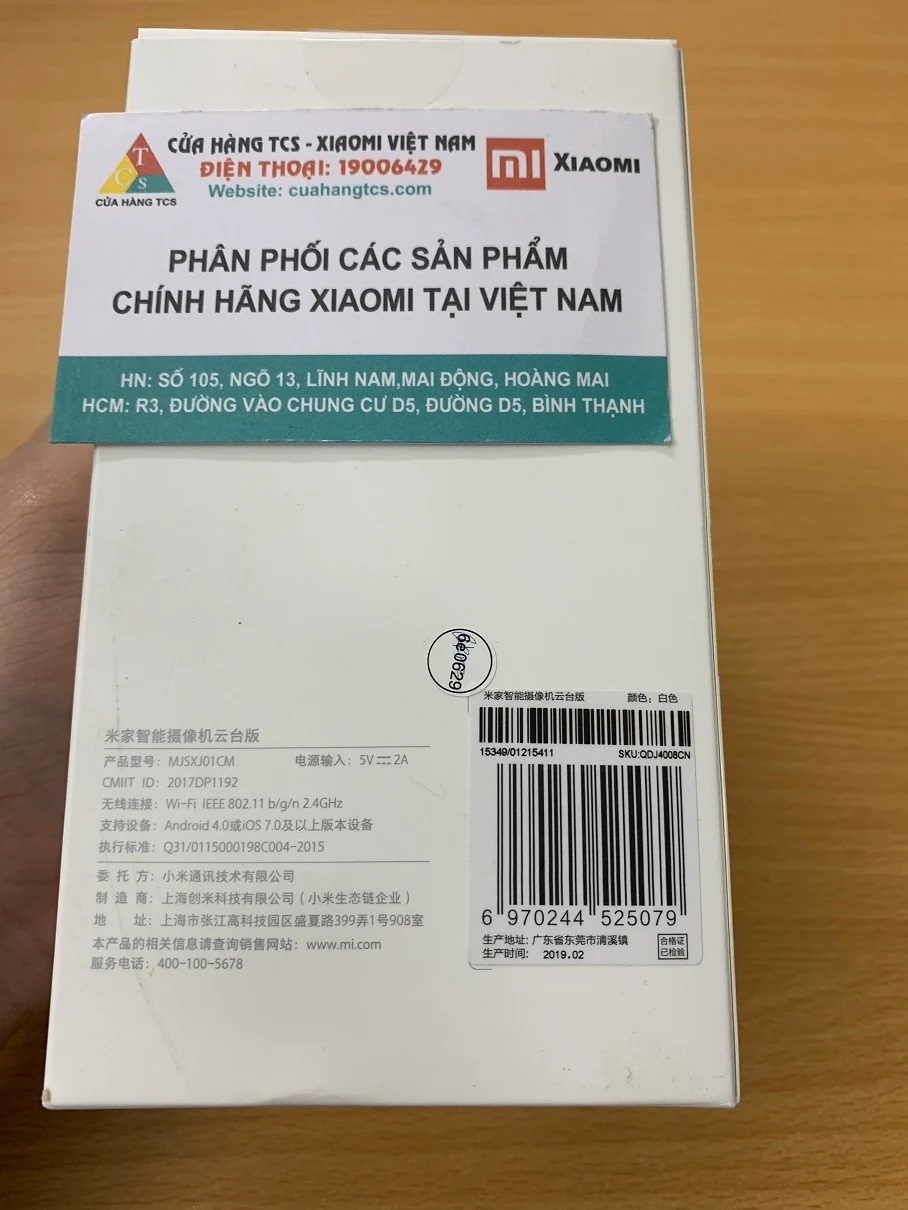 Camera ip xoay 360 độ Xiaomi 720p | BH  1 THÁNG