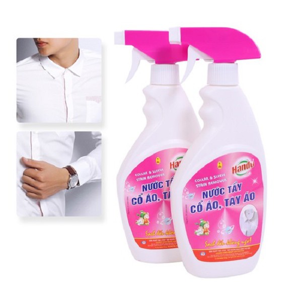 Nước tẩy cổ áo, tay áo Hando 500ml