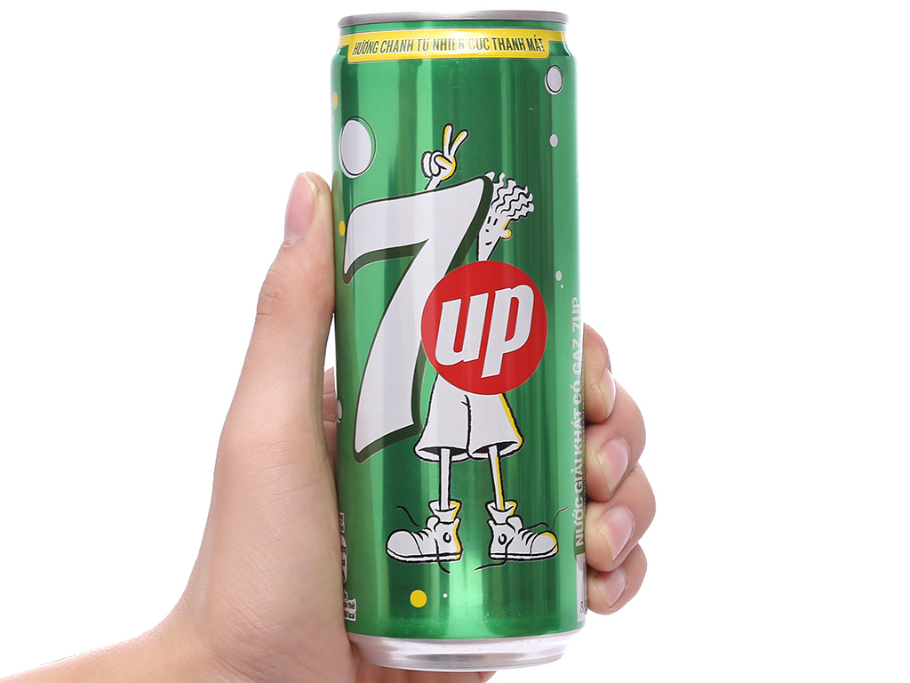 Lốc 6 lon 7UP 330ml