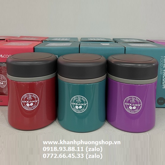 bình ủ cháo lock&lock 450ml - bình ủ cháo lock&lock