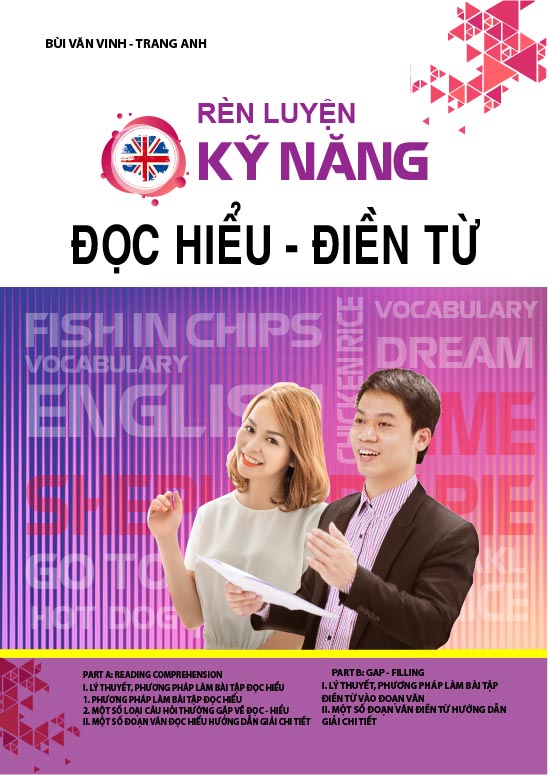 Sách rèn luyện kĩ náng đọc hiểu điền từ