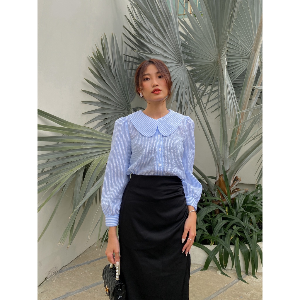 Chân Váy Lụa Rút - Đen  [Cv011 - Senbe Clothing]