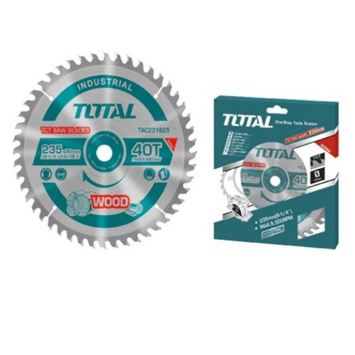 305MM - 60 RĂNG LƯỠI CƯA GỖ BẰNG HỢP KIM NHÂN TẠO TOTAL TAC231923