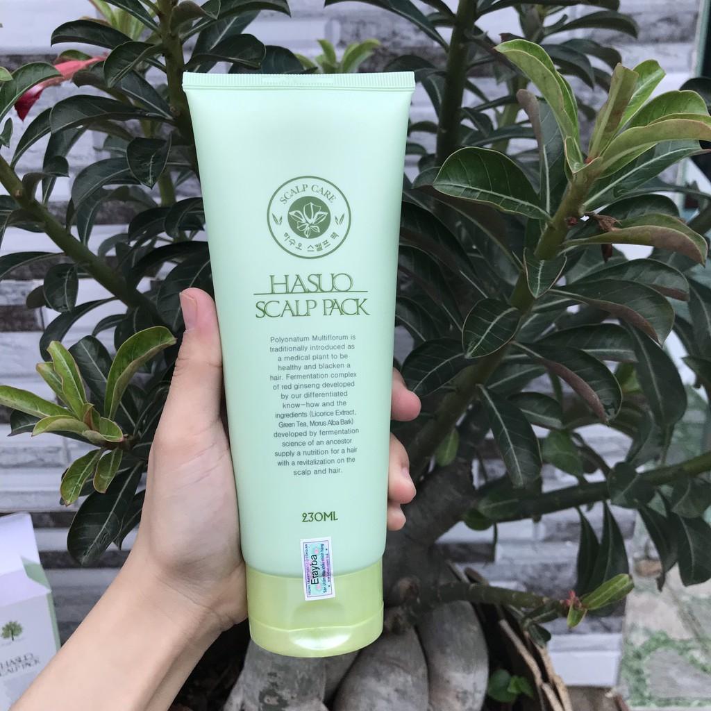 Combo gội xả chống rụng tóc và kích thích mọc tóc Hasuo 300ml/230ml