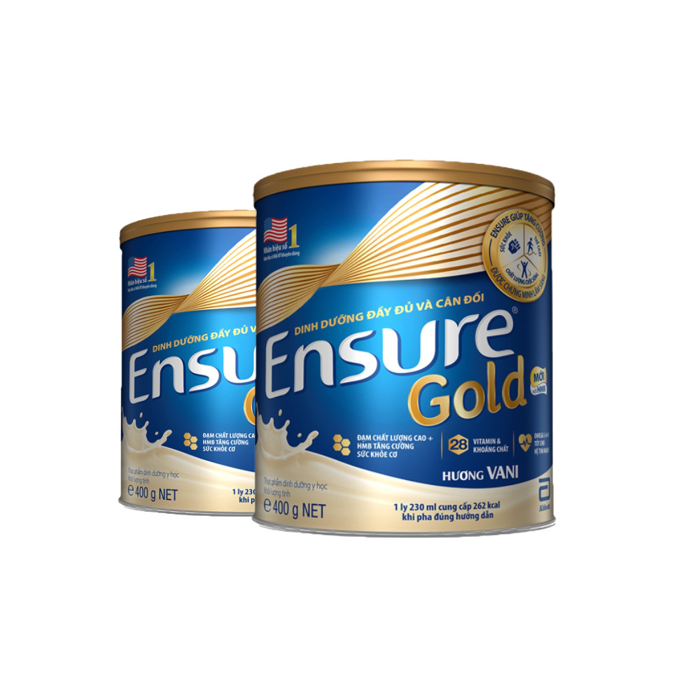[HCM]Bộ 2 Sữa dinh dưỡng Ensure Gold 380g