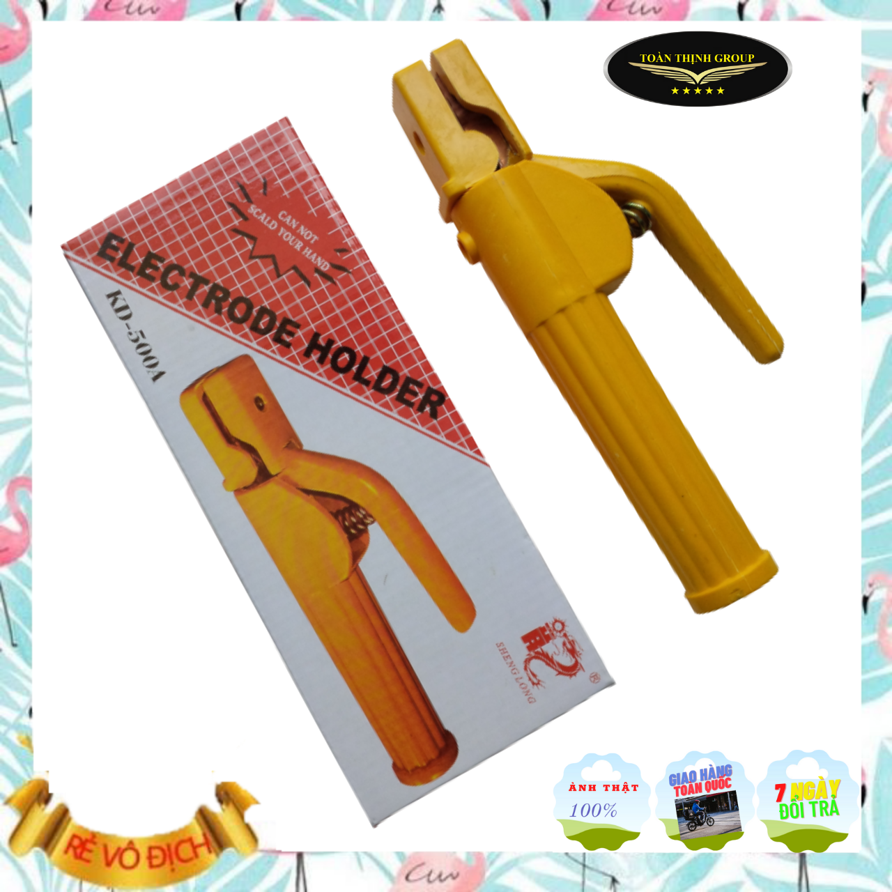 [Rẻ Vô Địch] Kìm Hàn Caro Công Suất 500A - Kìm Kẹp Que Hàn To Chắc Tay Phù Hợp Với Thợ Hàn Hồ Quang Kéo Liên Tục