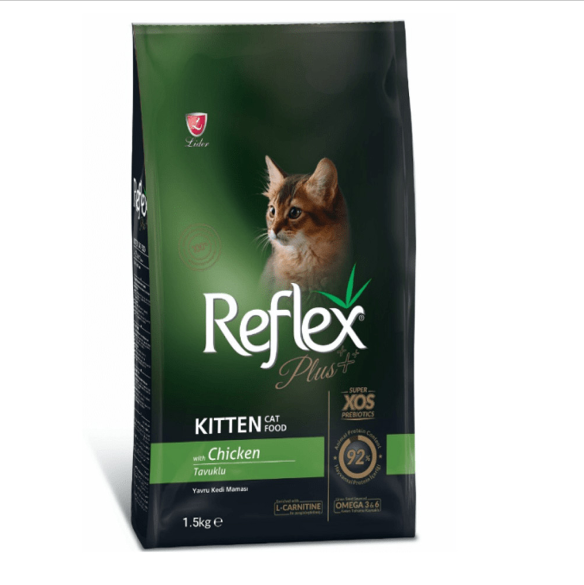 Thức ăn cho mèo Reflex Plus Kitten Cat Food Chicken (1,5kg)