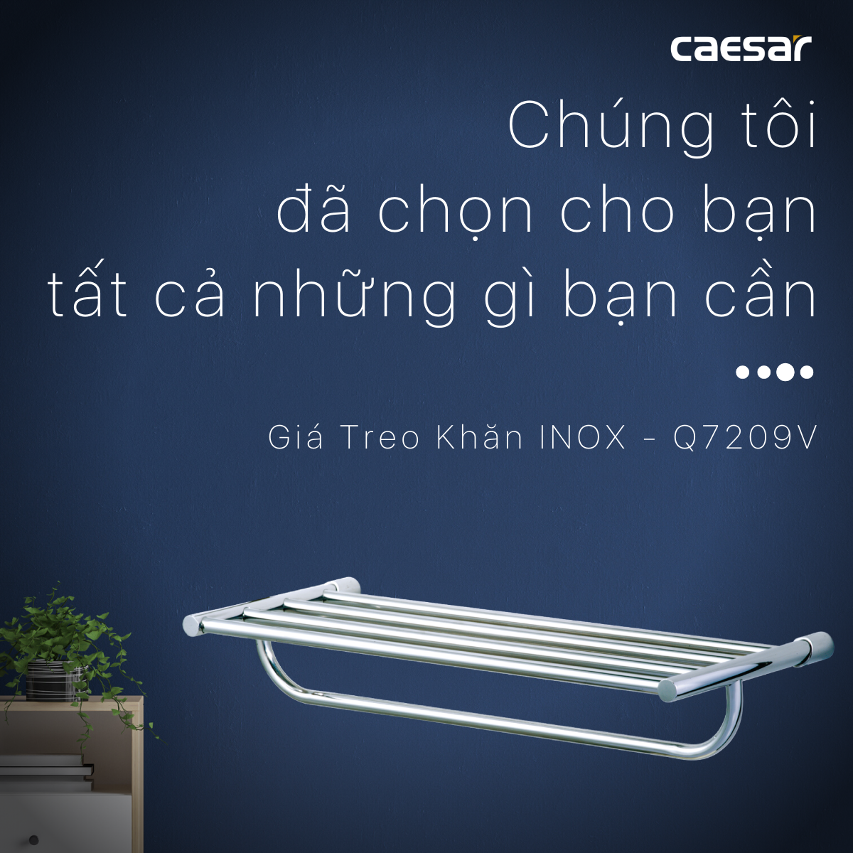 Giá Treo Khăn Hai Tầng - Q7209V