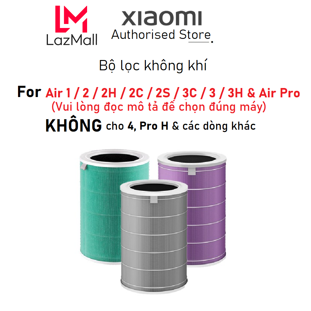 Bộ Lõi lọc không khí Xiaomi Smart Air Purifier Filter - Chính hãng Digiworld
