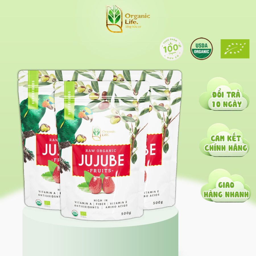 Táo Đỏ Hữu Cơ ORGANIC LIFE 500gr