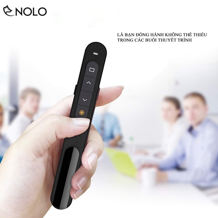 Nldeal [HCM]Bộ Bút Trình Chiếu Thuyết Trình Model M301 Có Tia Laser Màu Đỏ Tương Thích Hỗ Trợ Tốt Windows 10
