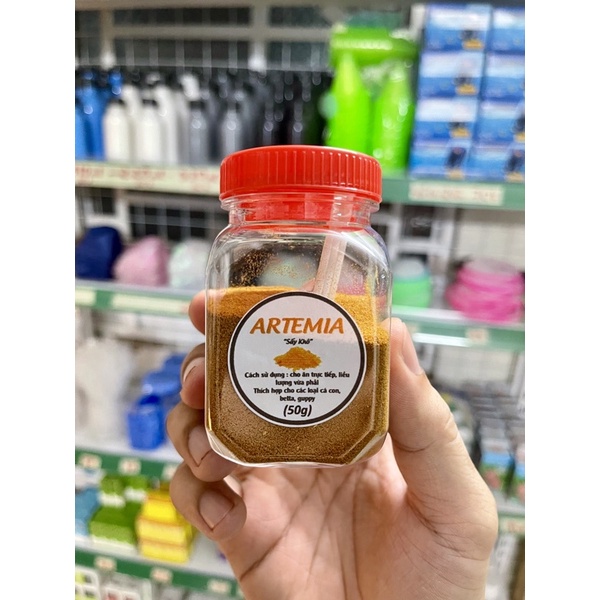 Artemia - tách vỏ sấy khô ( Cho ăn ngay không cần ấp )