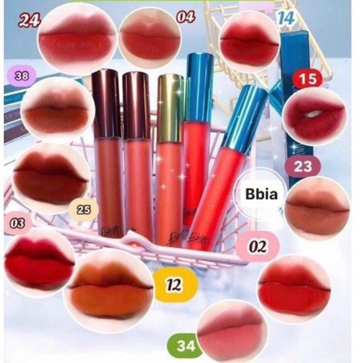 Son Kem Lì BBIA Last Velvet Lip Tint Các Màu Hot