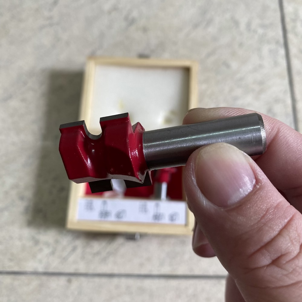 Bộ mũi phay ghép ván cốt 12.7mm King - Japan