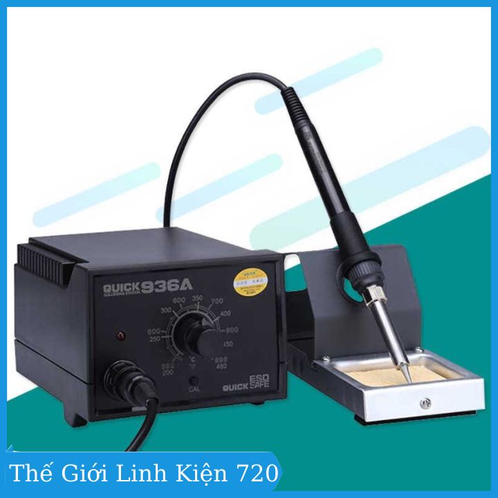 Máy Hàn Quick 936A Zin điện áp 220V-60W bảo hành 6 tháng