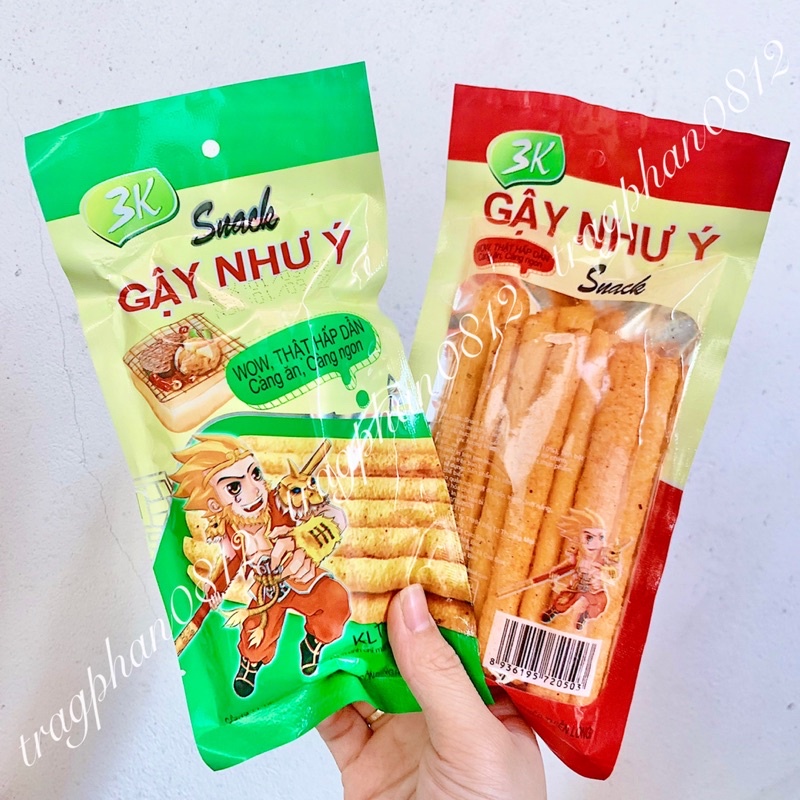 Snack gậy như ý hấp dẫn càng ăn càng ngon