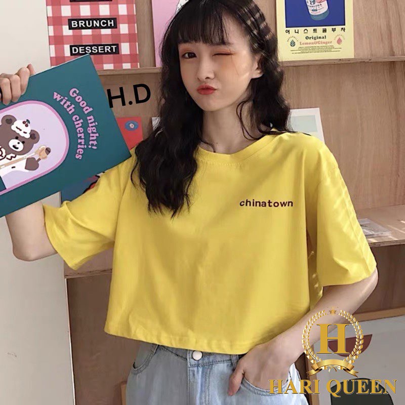 Áo croptop chinaton dha0720