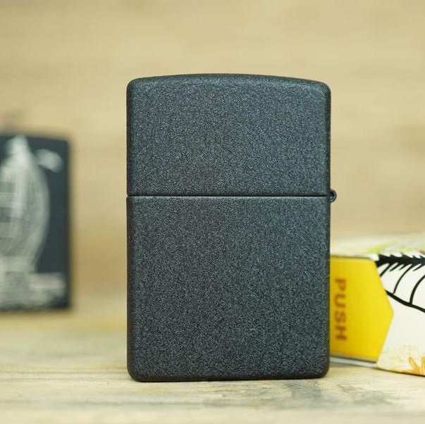 Bật lửa Zippo nhật đen nhám Huyền thoại 1474
