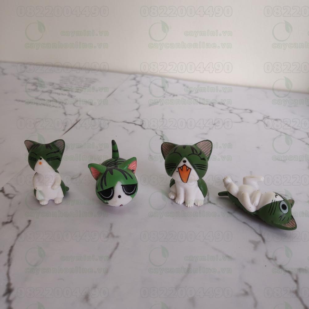 Mèo con may mắn - Phụ kiện trang trí Terrarium