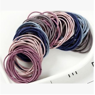 sét 100 chun buộc tóc cho bạn gái