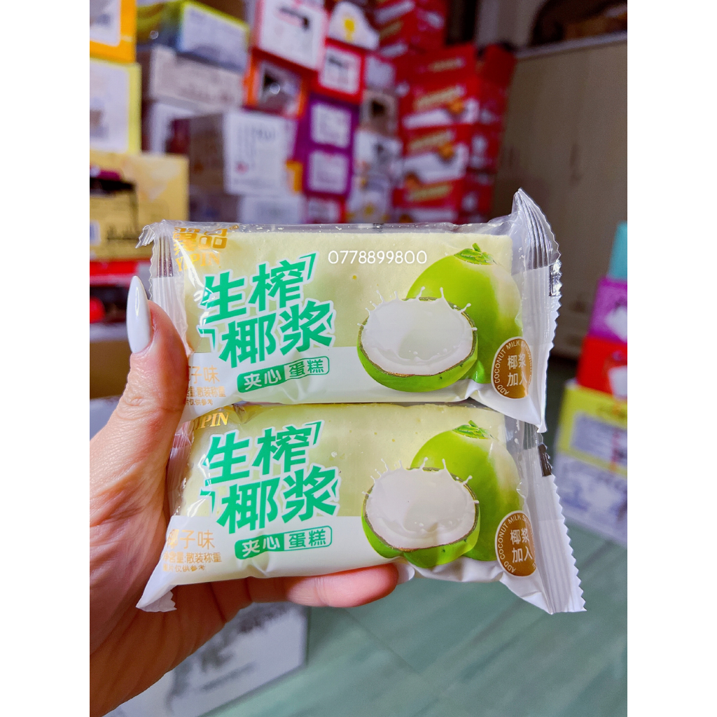 Bánh Bông Lan Yipin Sữa Dừa