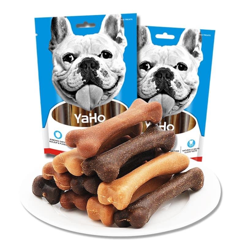 Xương gặm sạch răng thơm miệng cho chó yaho my dog cho chó