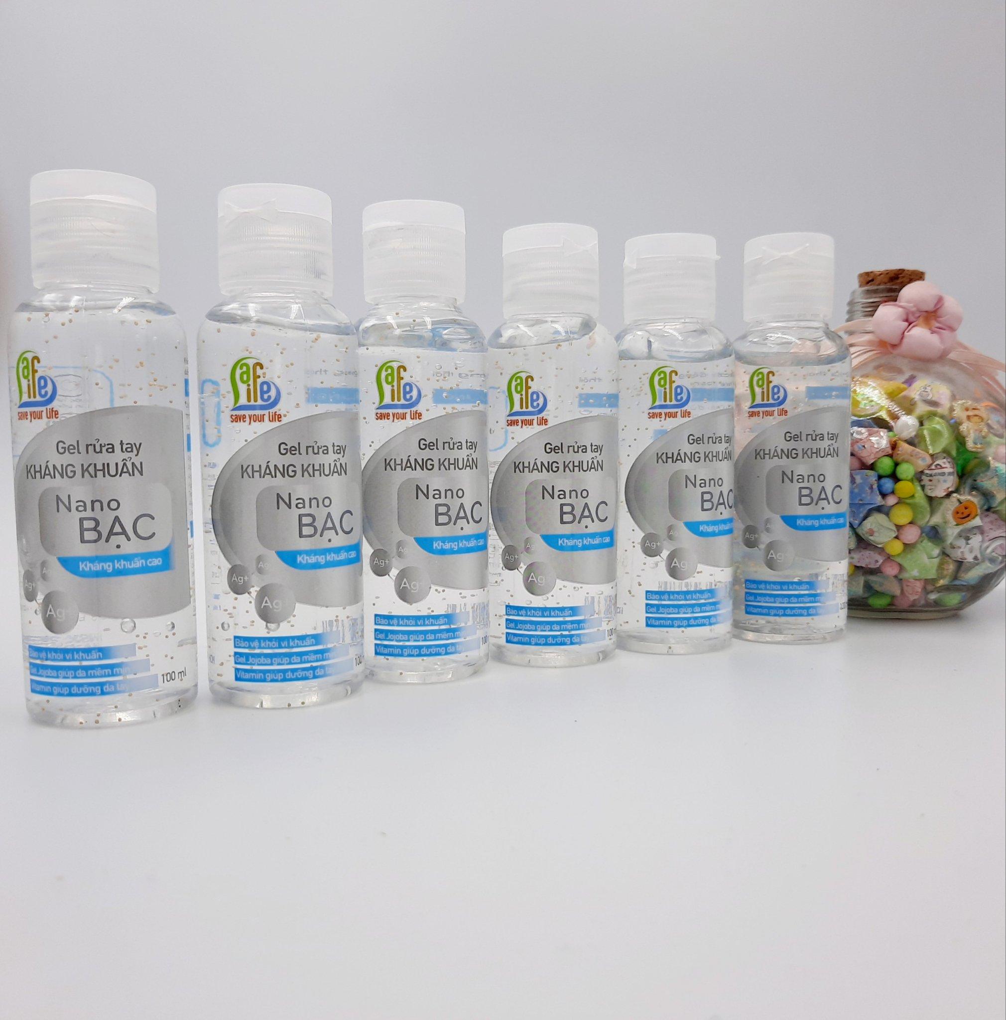 Gel Rửa Tay Nano Bạc Kháng Khuẩn