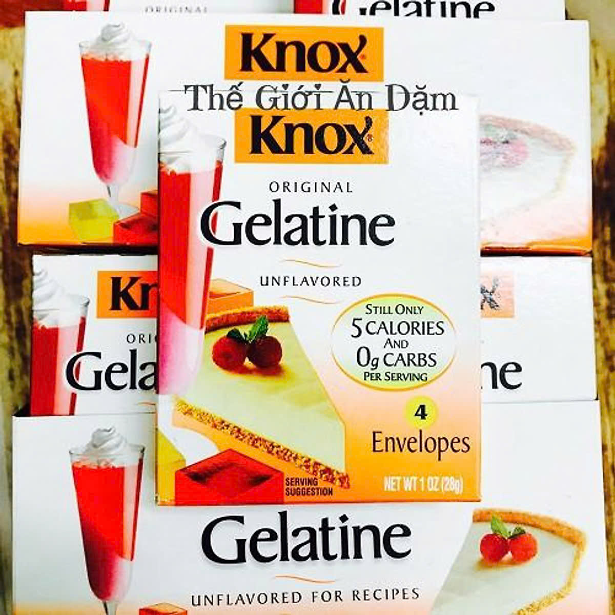 Knox Traditional Jelly Powder 28g