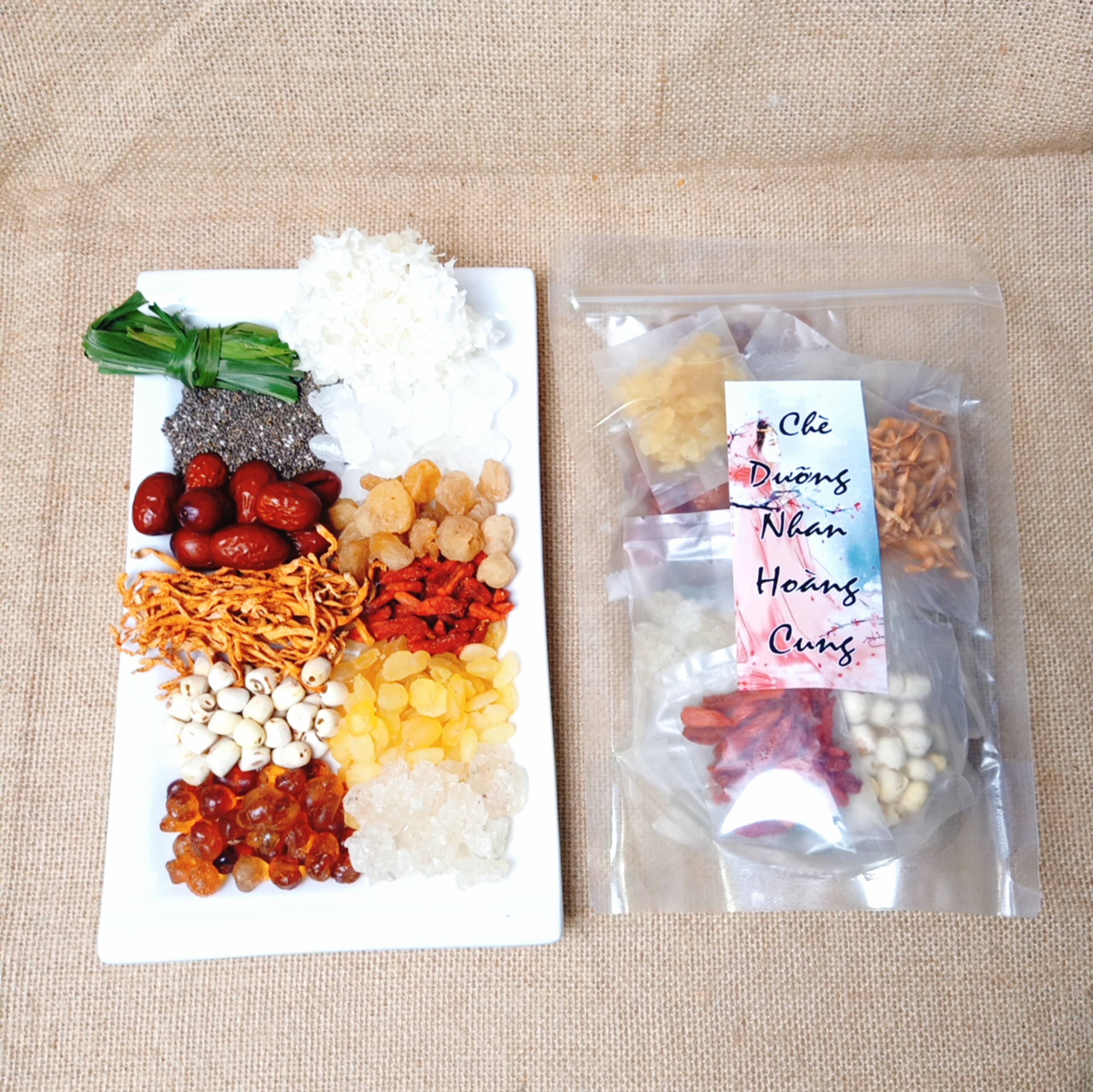 💥 (SET 500G -20Chai ) CHÈ DƯỠNG NHAN HOÀNG CUNG