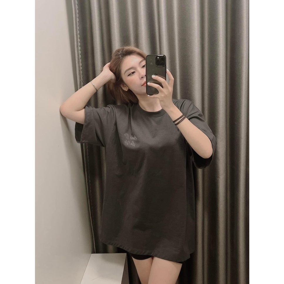 Áo Thun AD.LV SCRIPT LOGO PRINTING - Unisex Nam Nữ Authenitc - Shipped Korea